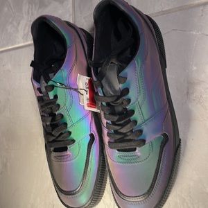 Pull and Bear pull&bear Creeper sneakers shoes purple green 42 nwt